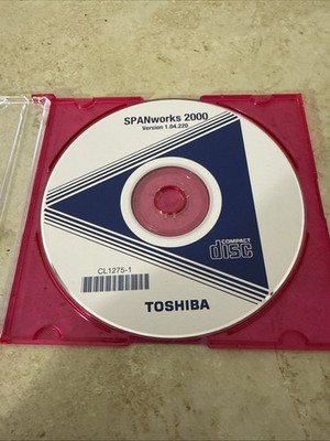 Toshiba SPANetworks 2000version 1.04.220 CD