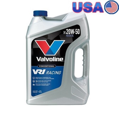 Racing Motor Oil 20W-50 High Performance Zinc Phosphorus Engine Protection New