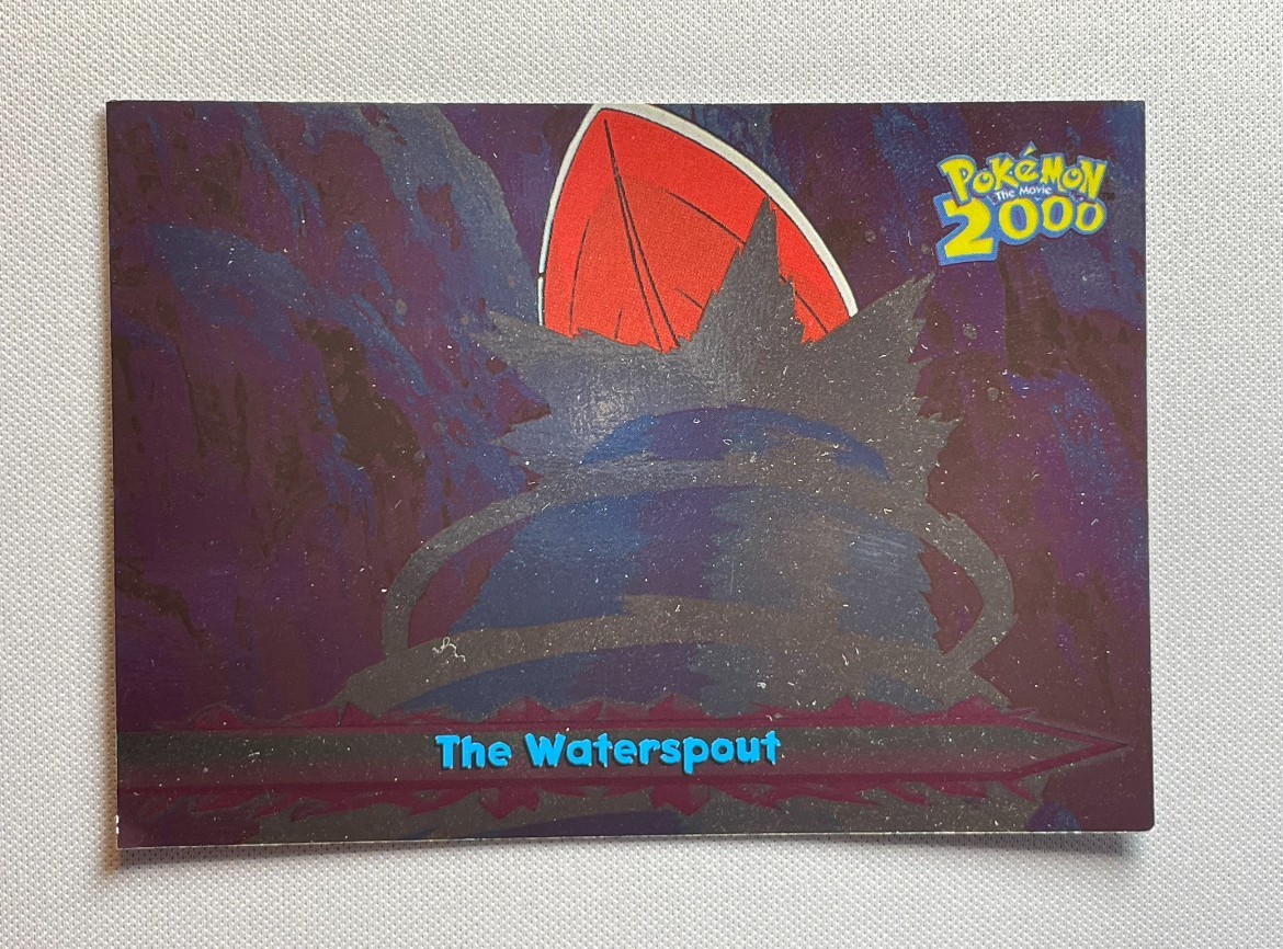 Topps Pokémon The Movie 2000 Rainbow Foil The Waterspout #42