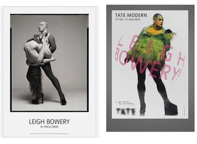 Leigh Bowery Tate Modern 2025 Ausstellung Poster Duo