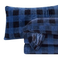 Elegant Comfort Luxuriously Soft 4-Piece Velvet Plush Flannel Sheet Set -