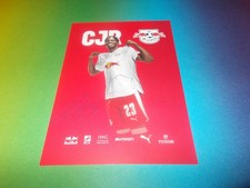 Castello Jr Lukeba RB Leipzig signed autograph on autograph card