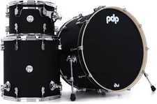 PDP Concept Maple Rock 3-piece Shell Pack - Satin Black