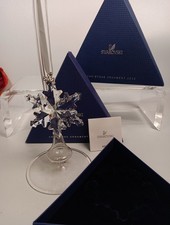2012 - SWAROVSKI Annual Crystal Snowflake Ornament - Mint w/ Box