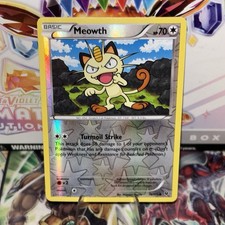 Meowth 74/124 Fates Collide Reverse Holo