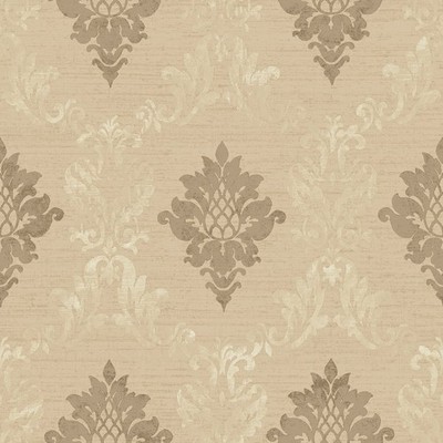 CI38240 - Classic Silks 4 Damask Traditional Beige Galerie Wallpaper