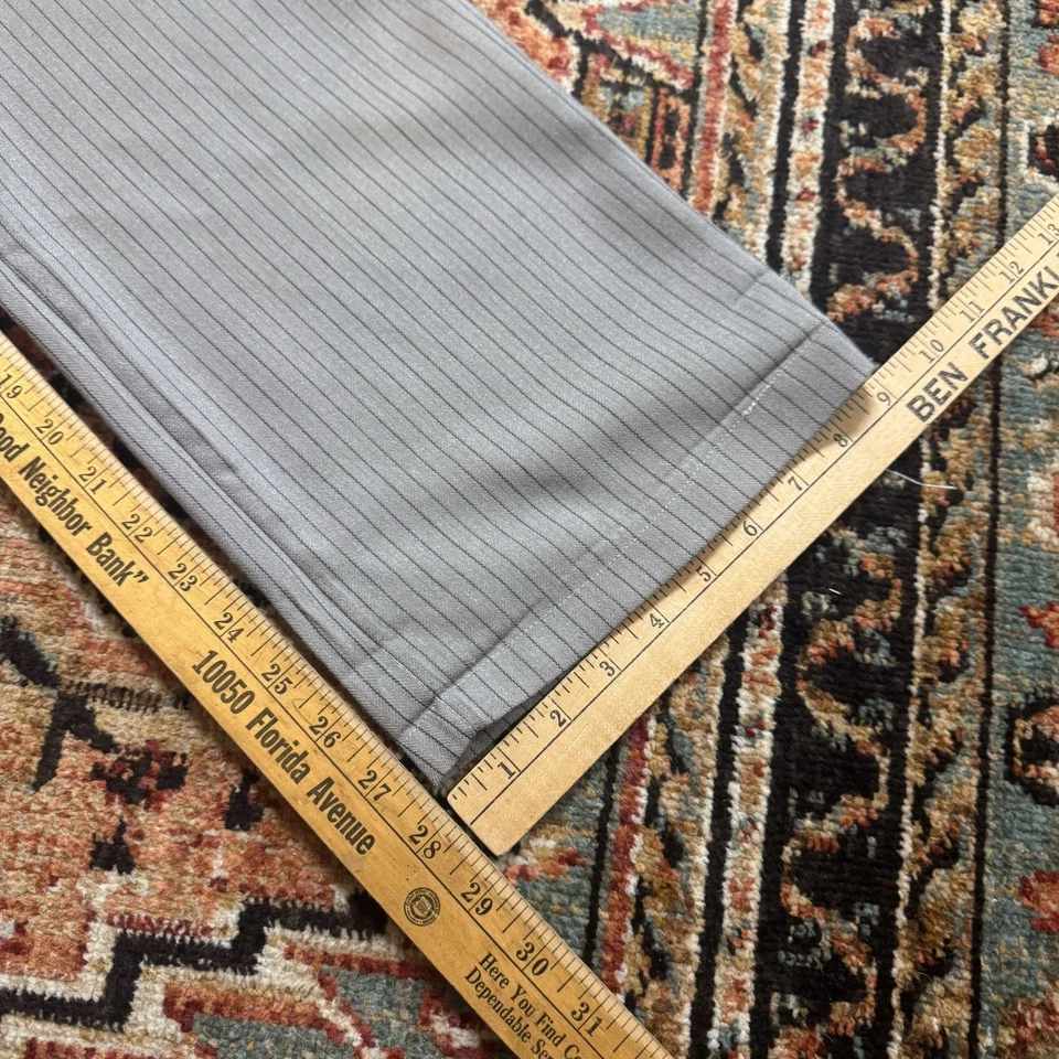 True Vintage Antique 1930s 40s Striped Pants 32x28 Great Depression Workwear - Image 4 of 4