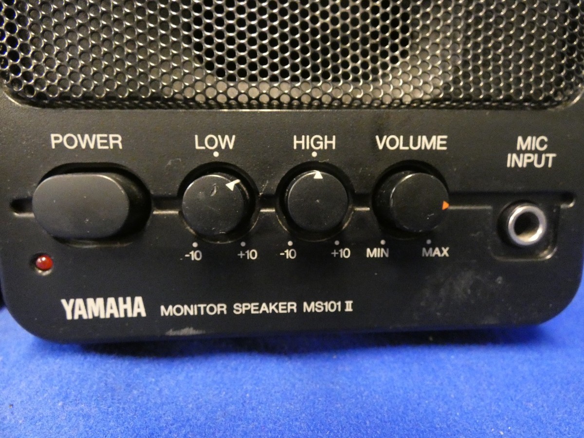 Yamaha MS101 II Monitor Speaker QTY 2 (Pair-Tested and Working) | eBay
