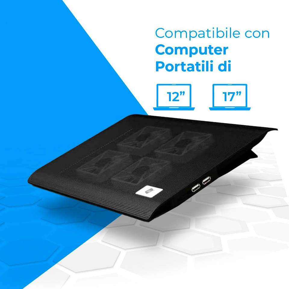 Queen.Y Base di Raffreddamento per Computer Portatile di Base di