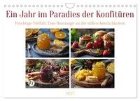 Calendar 2027 · US Version · A Year In The Paradise Of Jams (Wall Calendar 2027