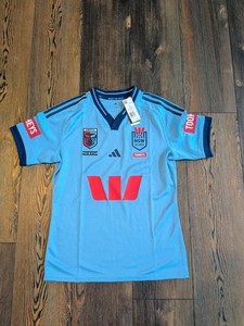 【海外Lサイズ】NRL ＮＳＷ・ブルーズ 2021/22 シングレット ブルーズ 2025 トレーニングシングレット ネイビー