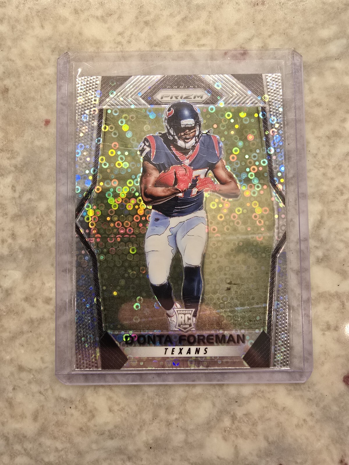 2017 Panini Prizm Rookies Disco Prizm D'onta Foreman #273 Rookie RC