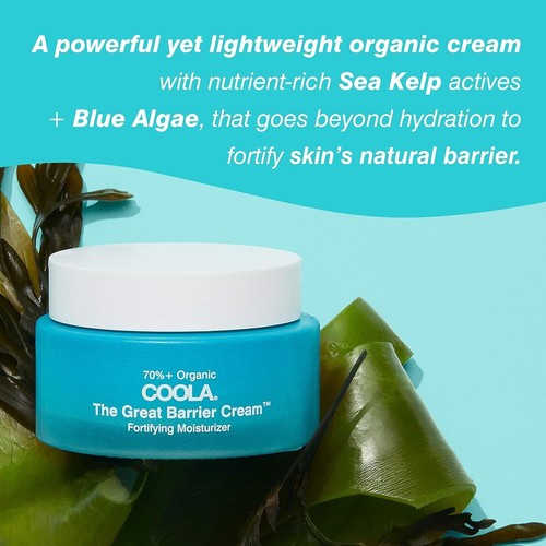 NIB COOLA Organic The Great Barrier Cream Face Moisturizer 1.5 oz - Picture 3 of 5