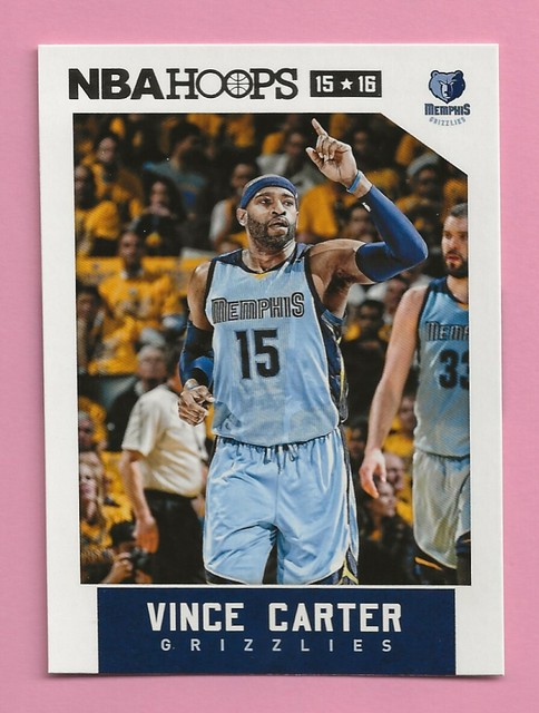 2015-16 Panini Hoops Vince Carter #220 Memphis Grizzlies