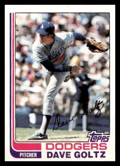 Dave Goltz trading card
