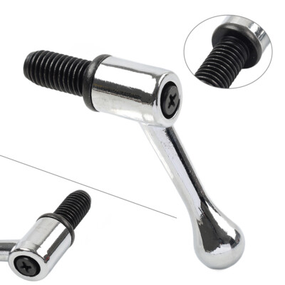 Table Lock Handle M12 Thread Set For Bridgeport Milling Machine 11.8mm Silver