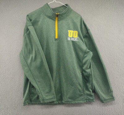 Rivalry Threads 91 1/4 Zip-up Collared Oregon Ducks Sweatshirt Men's Size Large