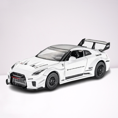 1:32 Nissan GTR R35 CSR2 Model Car Alloy Diecast Toy Vehicle Collection ...