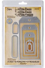 Sizzix Framelits Tag Collection 8pk #658784 R...