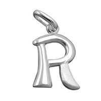 AnhäNger SilberanhäNger Buchstabe R Aus Echtem 925 Silber Unisex