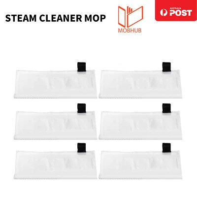 6Pcs KARCHER SC1 SC2 SC3 SC4 SC5 Steam Cleaner Mop Terry Cloths Floor Pads Set - image 1 of 4