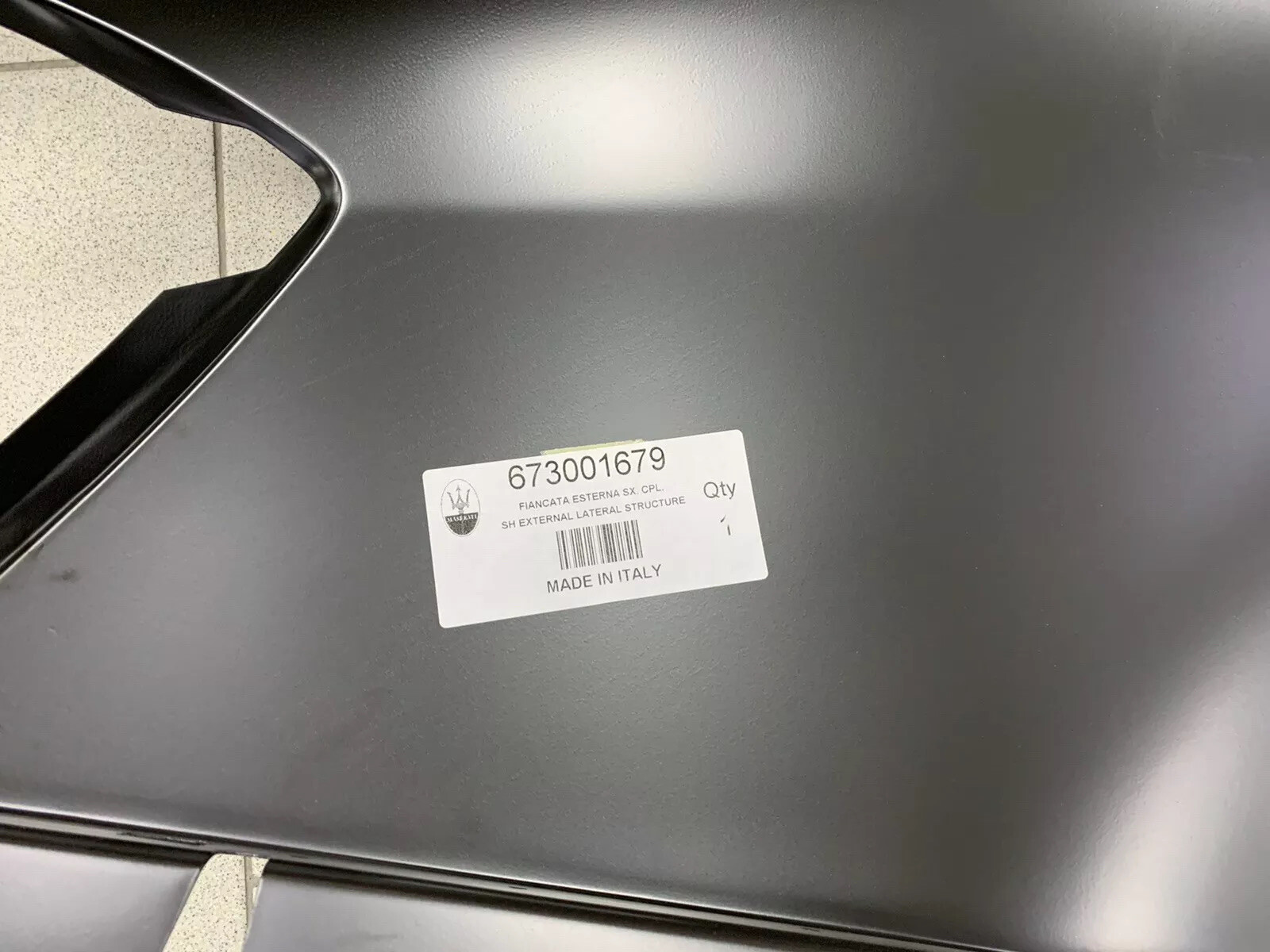 NEW OEM MASERATI GHIBLI DRIVER LEFT SIDE QUARTER PANEL 2014 - 2018 673001679 