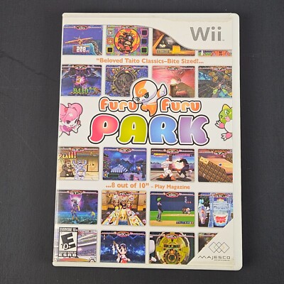 Furu Furu Park (Nintendo Wii, 2006) with Manual