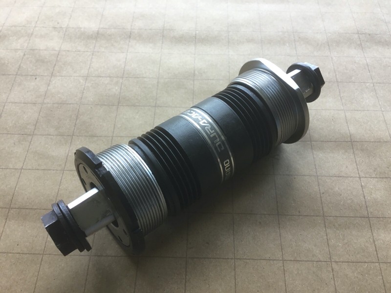 NOS SHIMANO DURA ACE BB-7400 NJS 68 x 112mm BOTTOM BRACKET, 1990