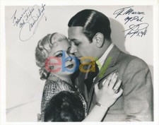 MAE WEST GEORGE RAFT SIGNED AUTOGRAPHED 8x10 PHOTO reprint