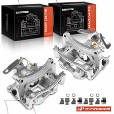 A-Premium Rear & Brake Caliper w/Bracket for Ford Transit-150 250 350 2015-2019