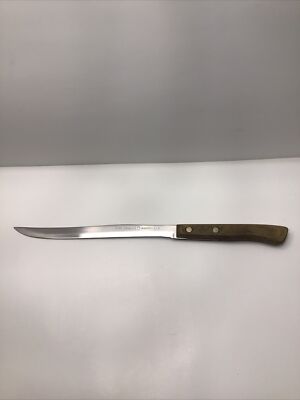 Vintage Flint Stainless Vanadium Carving/Deboning Knife 8  Blade