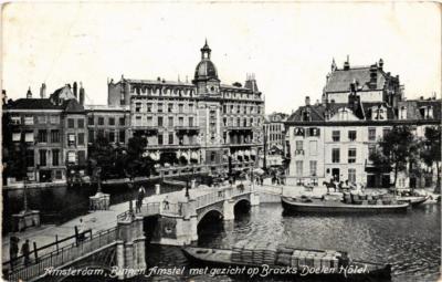 CPA AK AMSTERDAM Binnen Amstel NIEDERLANDE (624962)