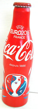 * COCA-COLA® BOUTEILLE COCA COLA ALU UEFA EURO 2016 FRANCE 25cl EDITION LIMITEE
