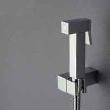 Bathroom Toilet Brass Handheld Bidet Shower Shattaf Sprayer Brass Wall Bracket