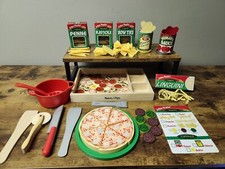 MELISSA  DOUG DELUXE PIZZA  PASTA PLAY SET Read Description 