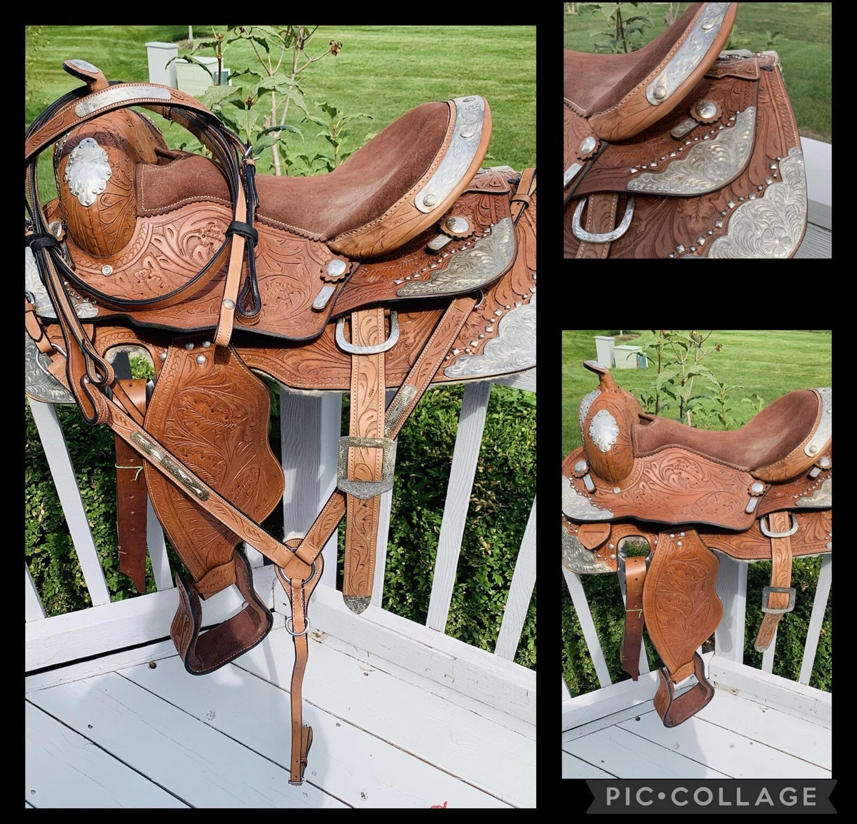 Silver Horse Western Sattel Seattle - Hochwertiger Ledersattel Im Western Style