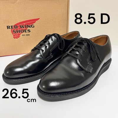 Red Wing Boots 101 Postman Oxford US:8.5D Genuine leather Black 