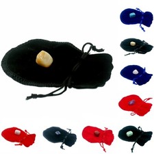 Blind Box Tiny Pebble Lemon Rose Quartz Lapis Jasper Obsidian 1 Random Stone