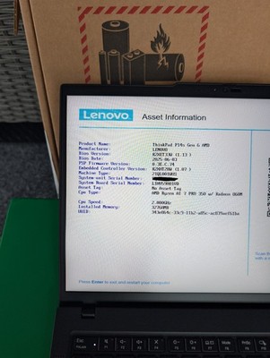 Lenovo ThinkPad P14s Gen 6 AMD   Ryzen AI 7 PRO 350   32GB   1TB SSD