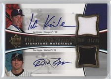 2006 Ultimate Collection Signatures 12/15 Ian Kinsler Dan Uggla #UT-KU Auto 0af