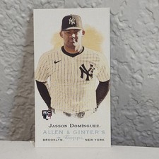 2024 Allen & Ginter Jasson Dominguez Mini Rookie Variation 