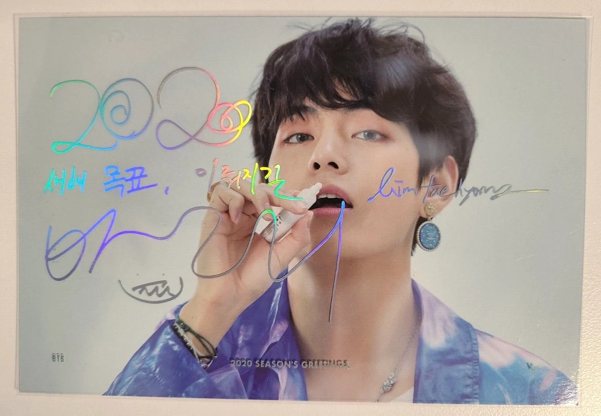 BTS [2020 Season's Greetings Official Postcard Set] / K-POP | eBay