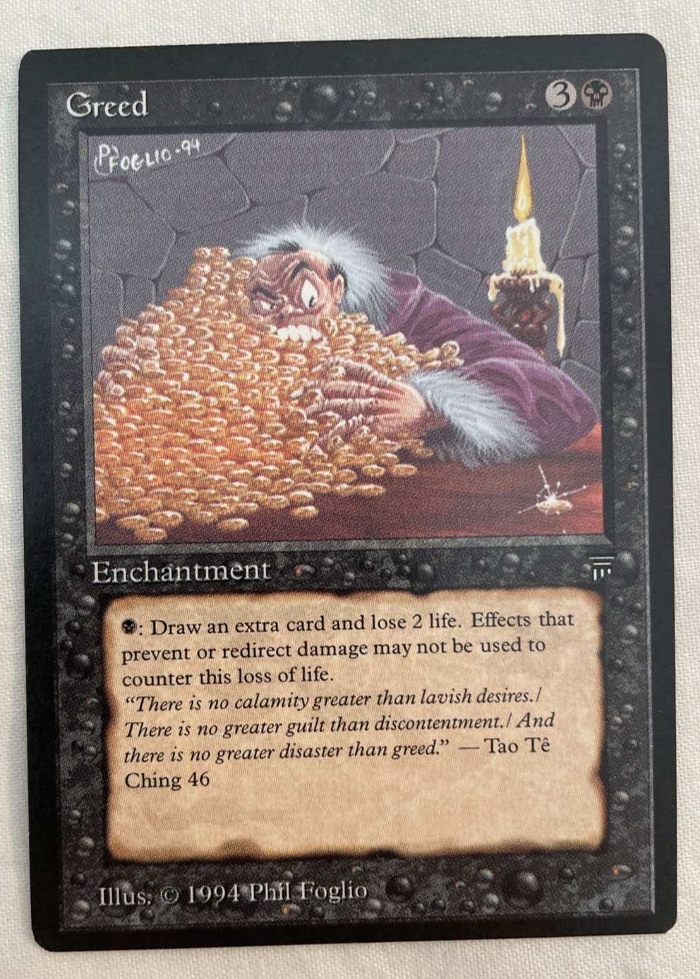 1x Greed Legends MTG Magic the Gathering LP