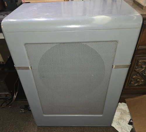 (2) Vintage Altec 604-B Speakers In Original Kodak Eastman Cabinets SS-25