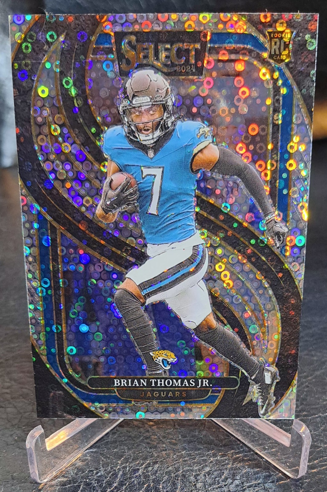 2024 Panini Select - Premier Level Brian Thomas Jr. #143 Disco Prizm (RC)