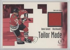 2001-02 Fleer Legacy Memorabilia Tailor Made Denis Savard HOF rp9