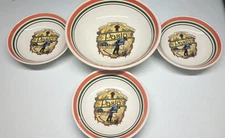 Himark Pasta Bowl Set "Buona San Remo Italia" - Made in Italy