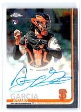 2019 Topps Chrome #RA-AGA Aramis Garcia Rookie Autographs