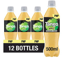 Image of Tango Apple Sugar Free Bottles PMP 12 x 500ml FAST AND FREE DELIVERY