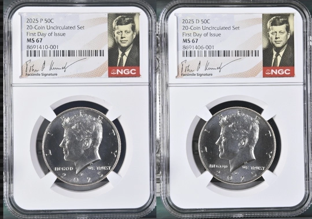 NGC Certified Kennedy US Half Dollars 1964-Now for sale | eBay